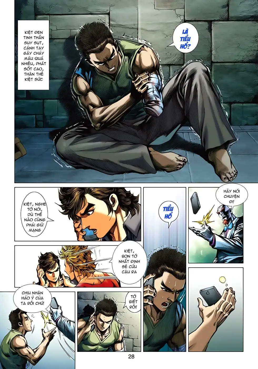 Truyện Tranh Tân Tác Long Hổ Môn trang 4