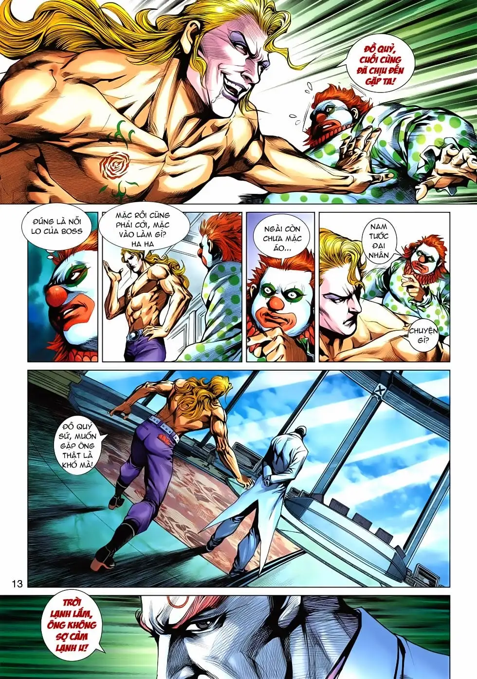 Truyện Tranh Tân Tác Long Hổ Môn trang 4