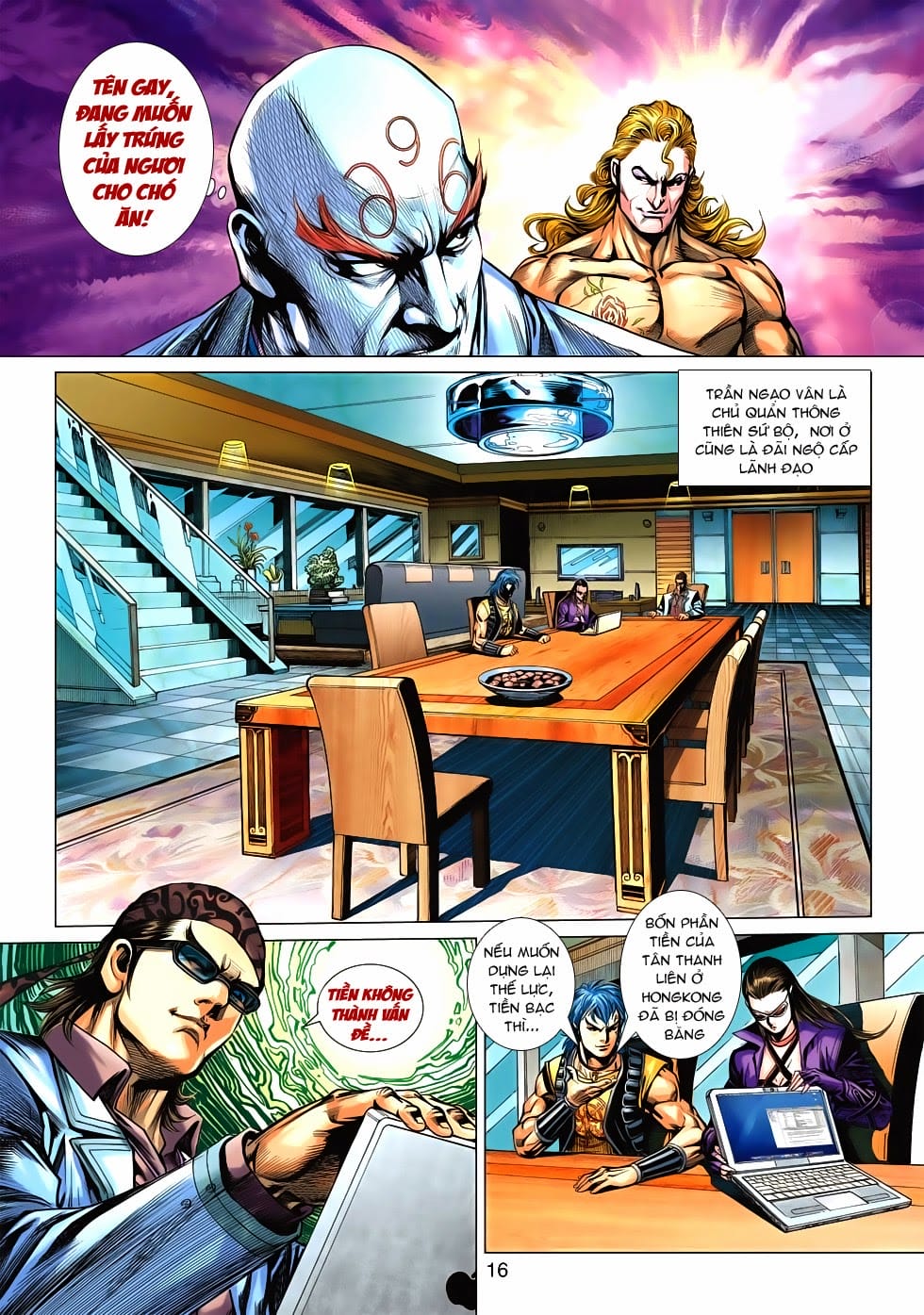 Truyện Tranh Tân Tác Long Hổ Môn trang 4