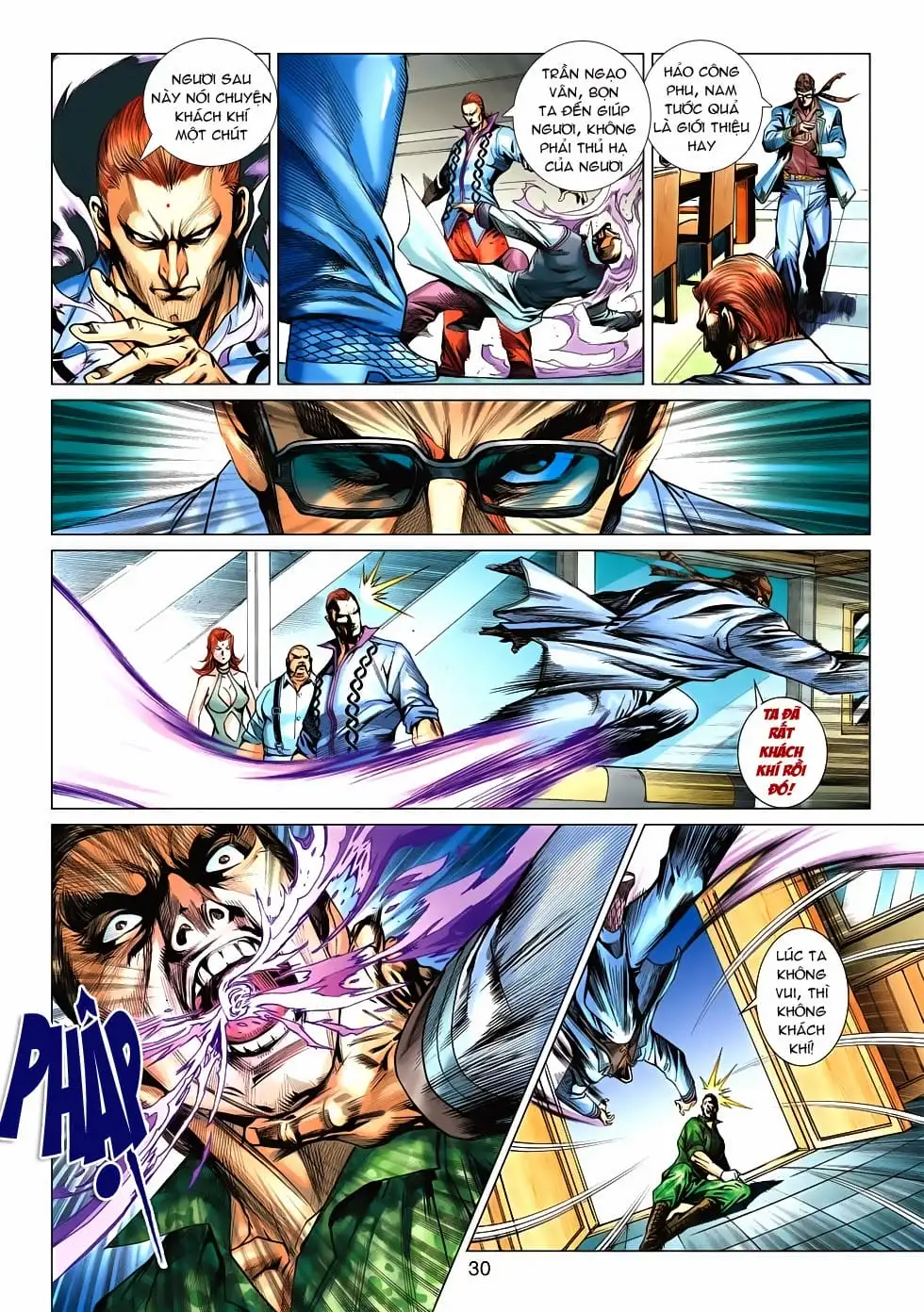 Truyện Tranh Tân Tác Long Hổ Môn trang 4