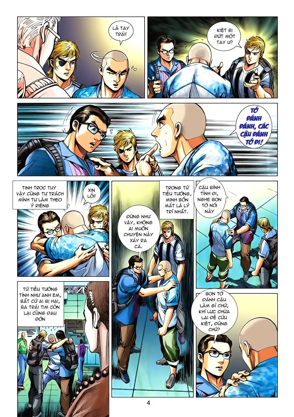 Truyện Tranh Tân Tác Long Hổ Môn trang 4