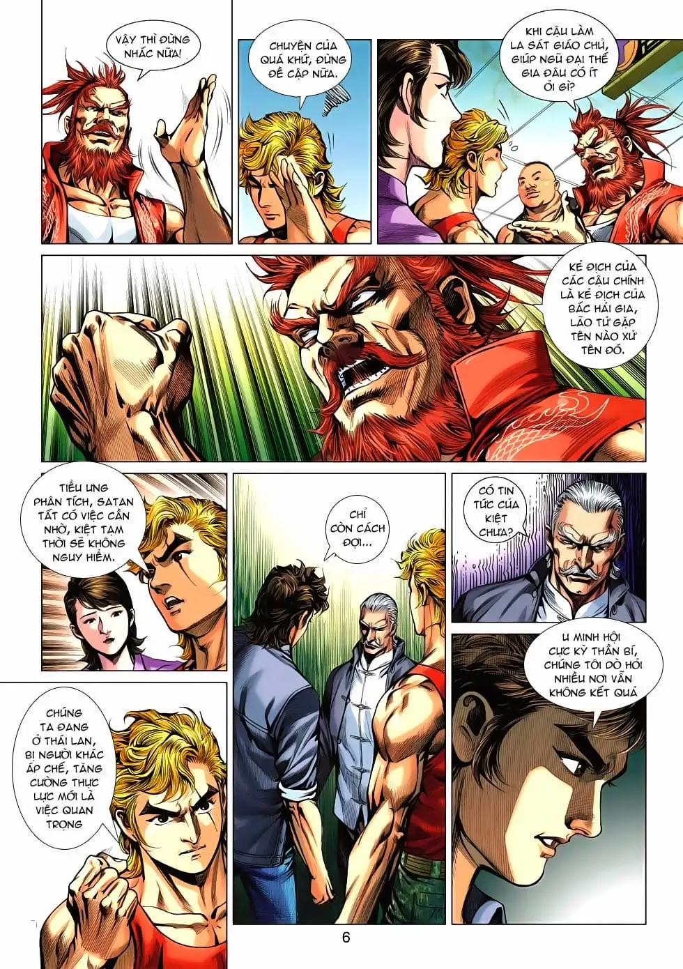 Truyện Tranh Tân Tác Long Hổ Môn trang 4