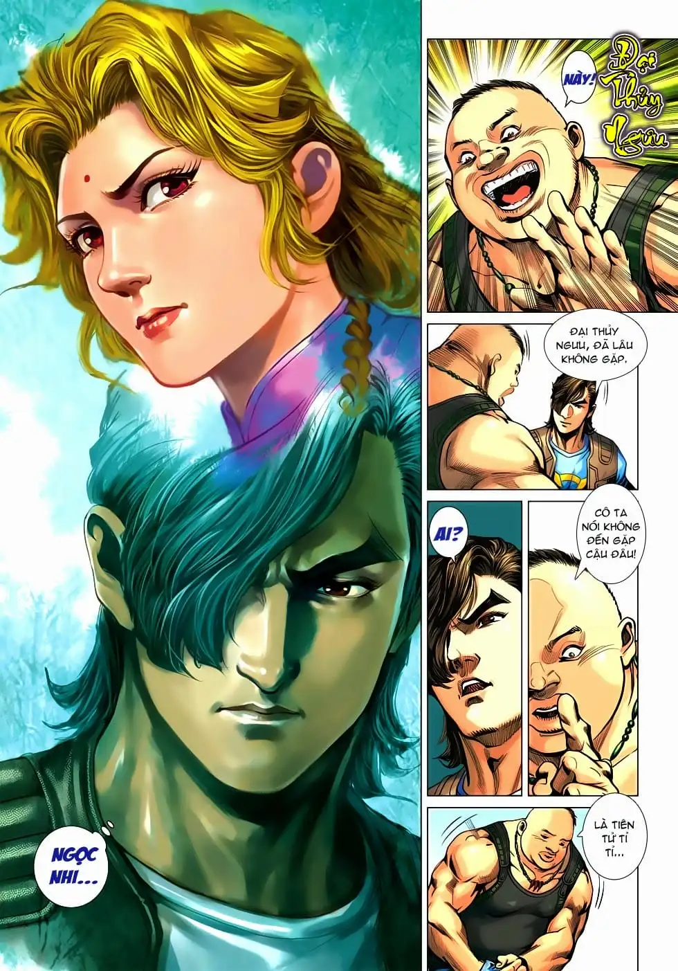 Truyện Tranh Tân Tác Long Hổ Môn trang 4