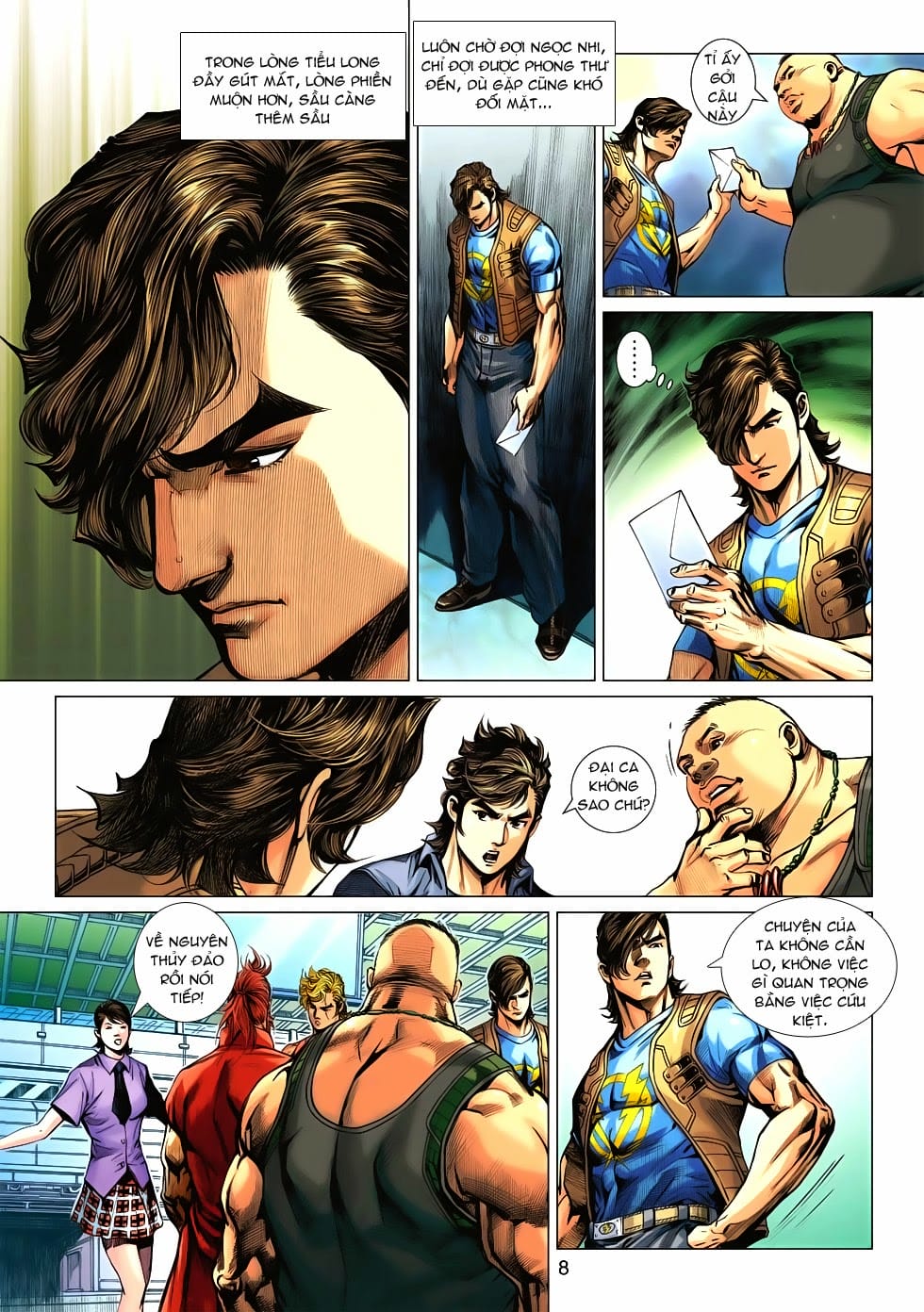 Truyện Tranh Tân Tác Long Hổ Môn trang 4