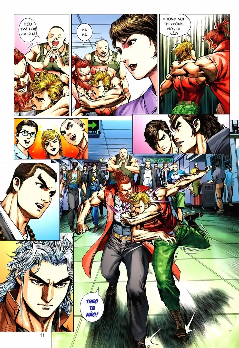 Truyện Tranh Tân Tác Long Hổ Môn trang 4