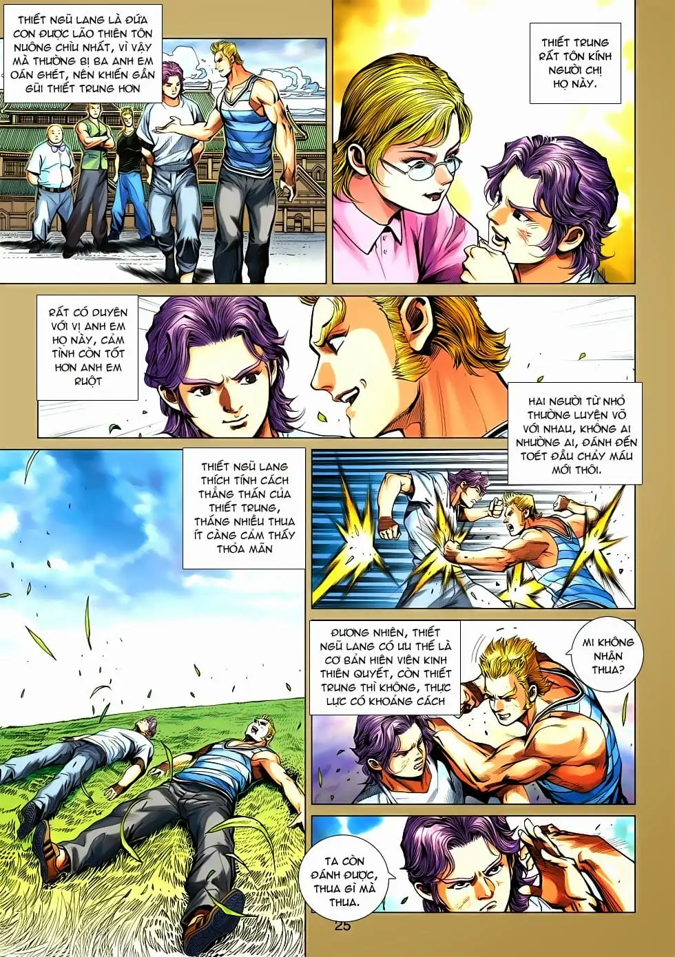 Truyện Tranh Tân Tác Long Hổ Môn trang 4