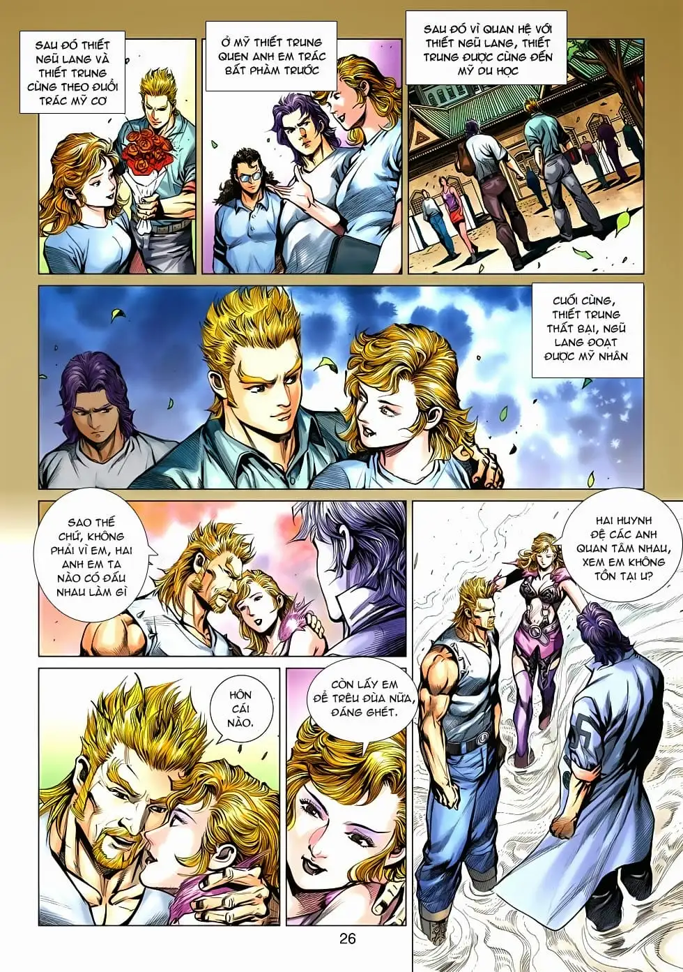 Truyện Tranh Tân Tác Long Hổ Môn trang 4