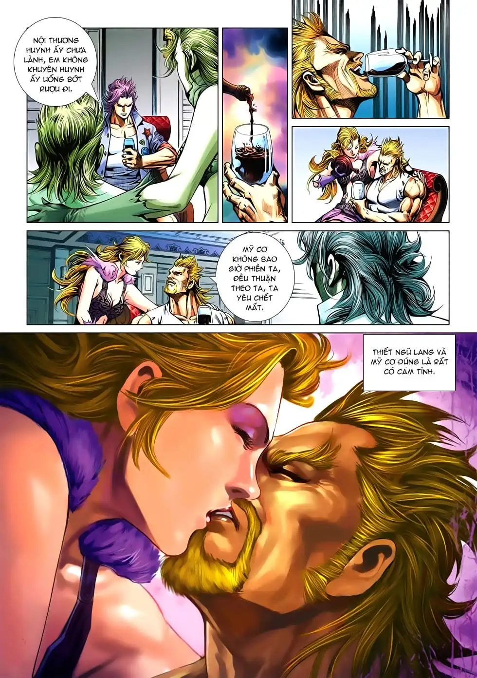 Truyện Tranh Tân Tác Long Hổ Môn trang 4