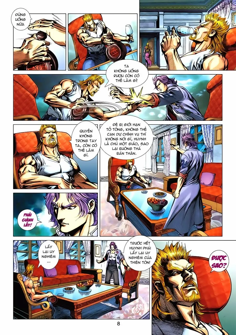 Truyện Tranh Tân Tác Long Hổ Môn trang 4