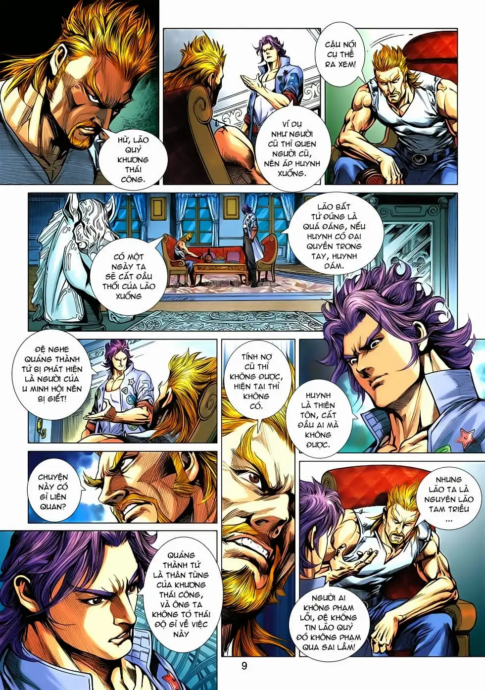 Truyện Tranh Tân Tác Long Hổ Môn trang 4