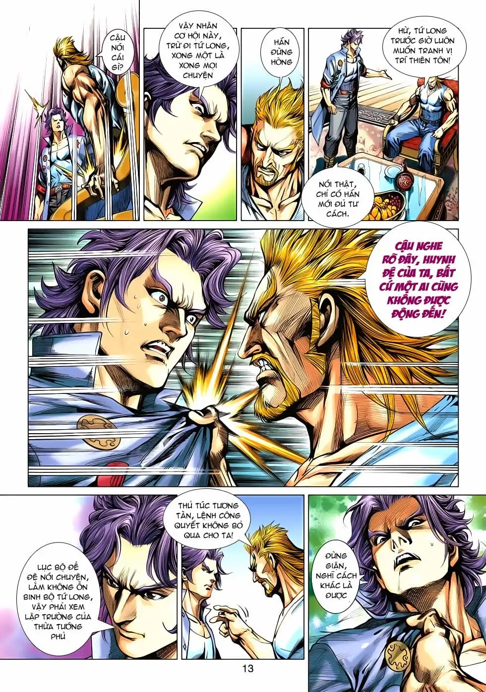 Truyện Tranh Tân Tác Long Hổ Môn trang 4