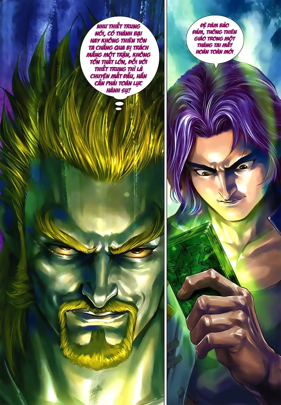 Truyện Tranh Tân Tác Long Hổ Môn trang 4