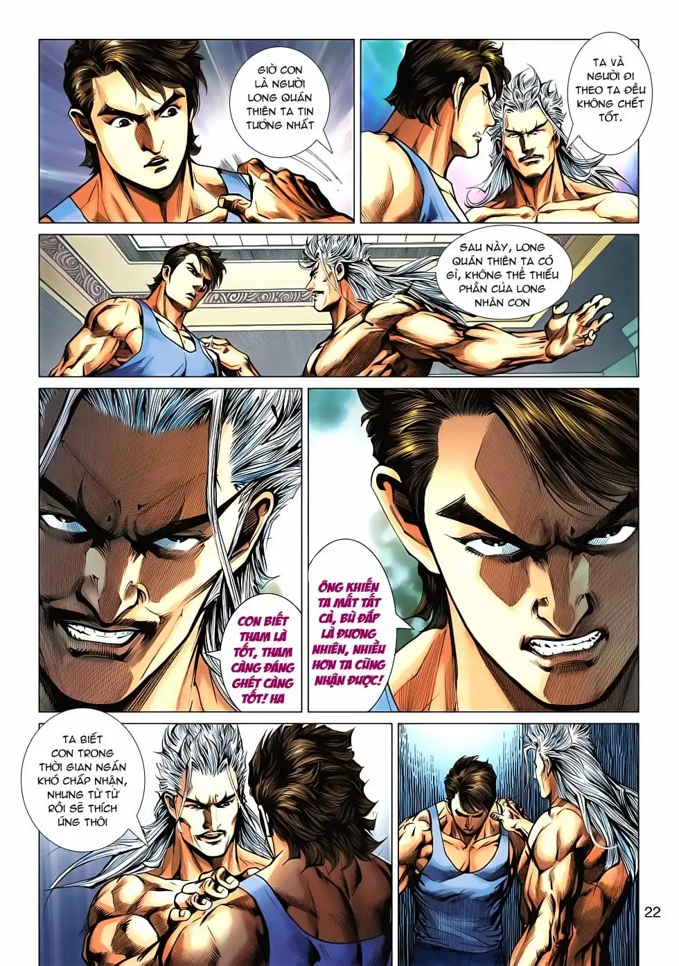 Truyện Tranh Tân Tác Long Hổ Môn trang 4