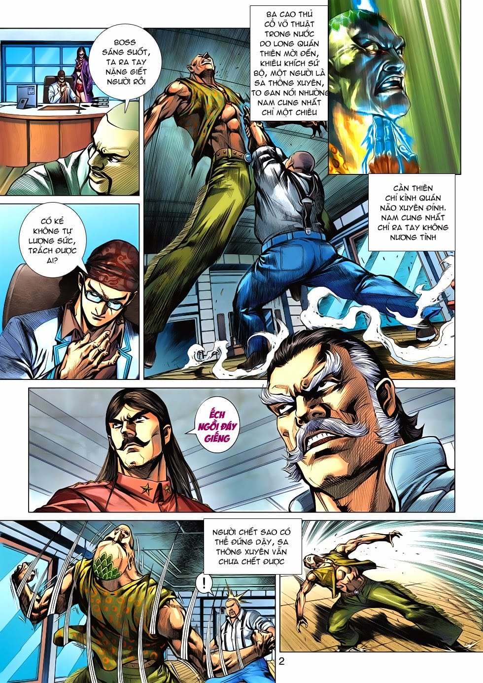 Truyện Tranh Tân Tác Long Hổ Môn trang 4
