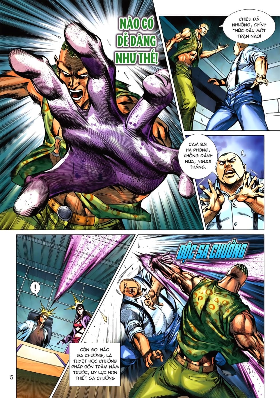 Truyện Tranh Tân Tác Long Hổ Môn trang 4