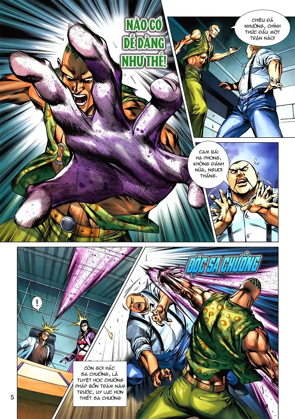 Truyện Tranh Tân Tác Long Hổ Môn trang 4