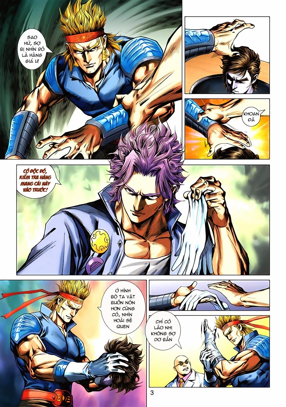 Truyện Tranh Tân Tác Long Hổ Môn trang 4