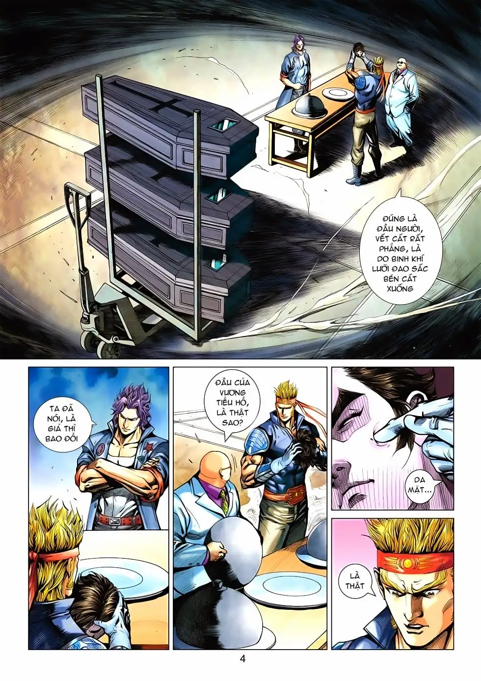 Truyện Tranh Tân Tác Long Hổ Môn trang 4