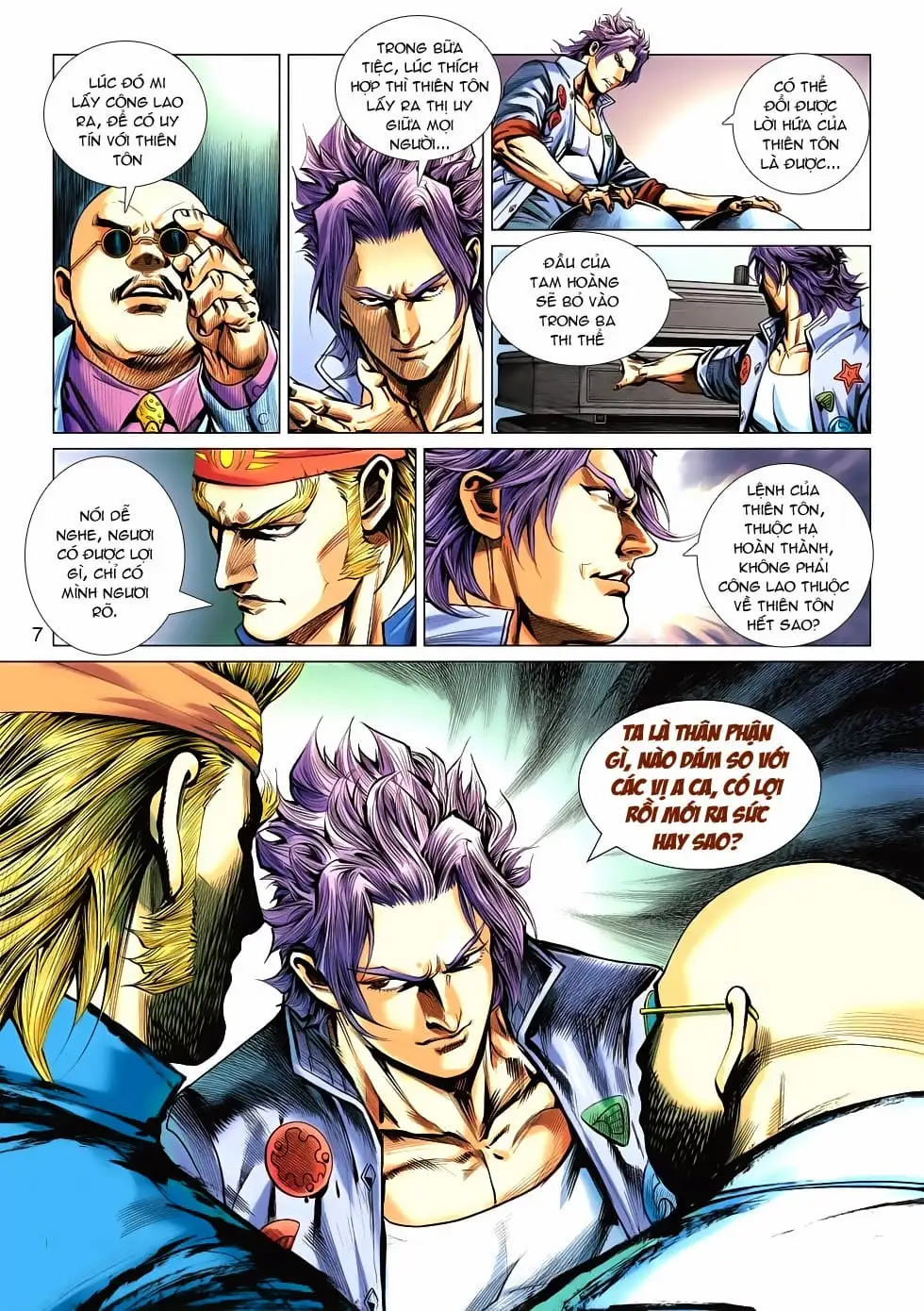 Truyện Tranh Tân Tác Long Hổ Môn trang 4