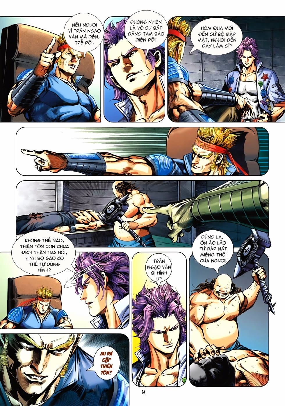 Truyện Tranh Tân Tác Long Hổ Môn trang 4