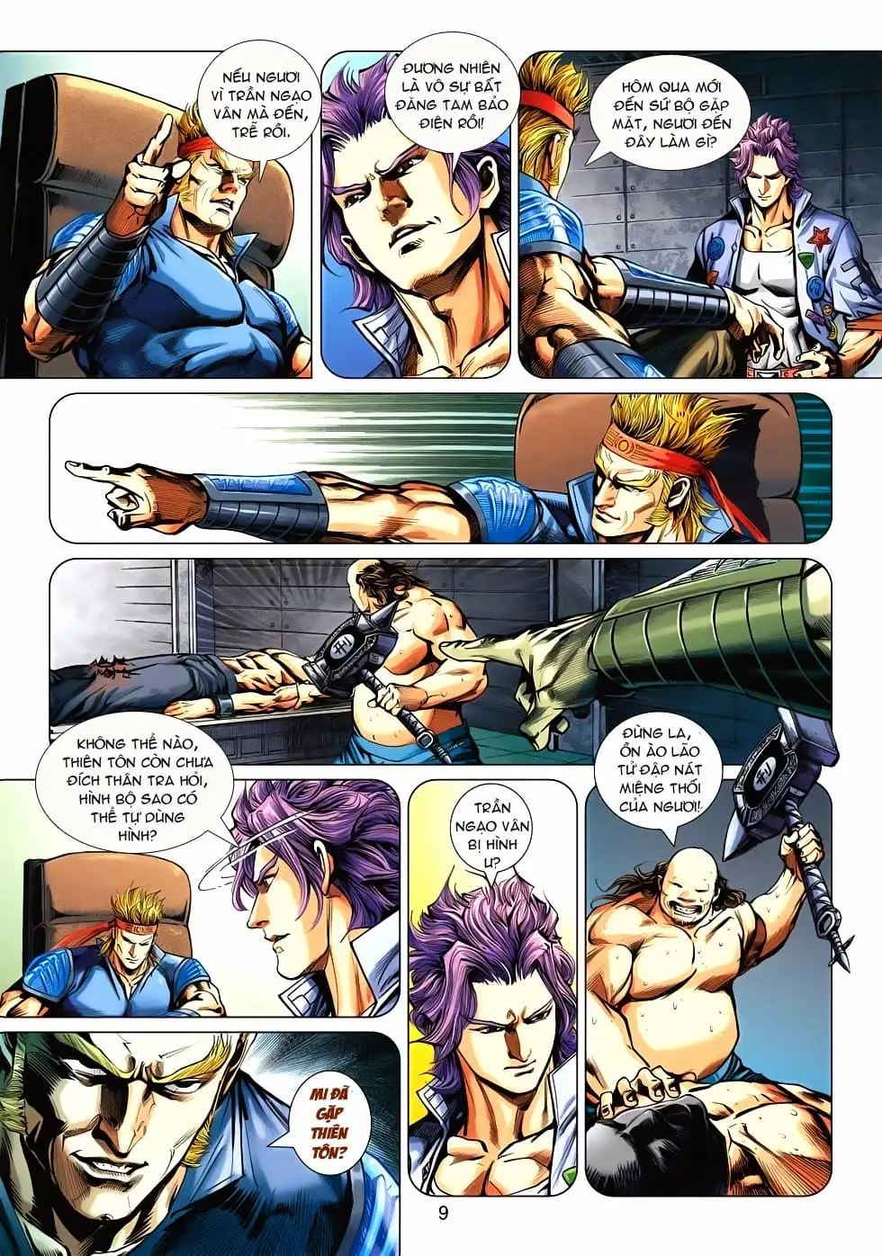 Truyện Tranh Tân Tác Long Hổ Môn trang 4