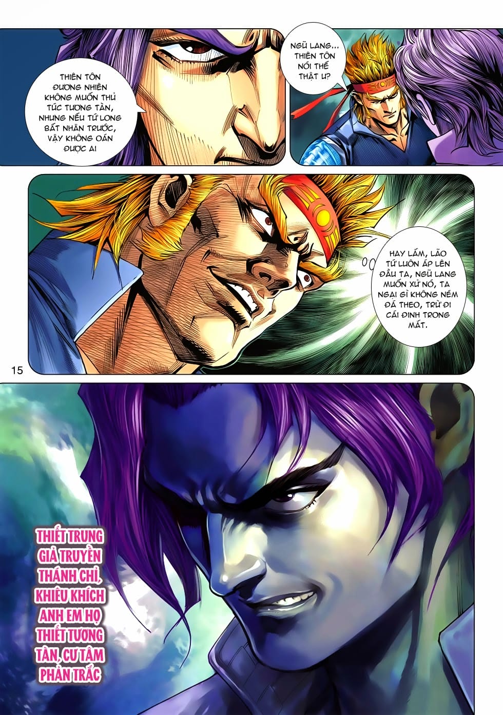 Truyện Tranh Tân Tác Long Hổ Môn trang 4