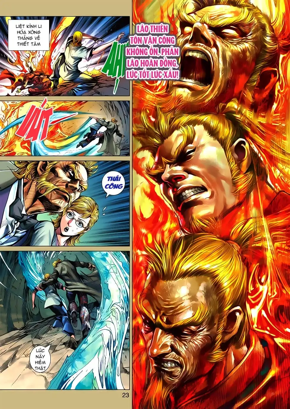 Truyện Tranh Tân Tác Long Hổ Môn trang 4