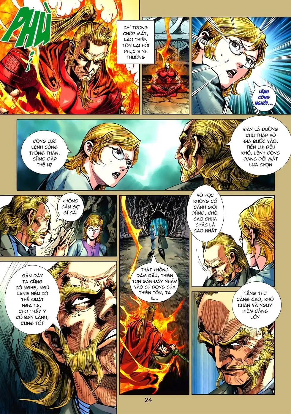 Truyện Tranh Tân Tác Long Hổ Môn trang 4