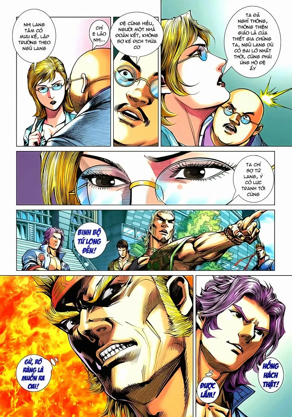 Truyện Tranh Tân Tác Long Hổ Môn trang 4