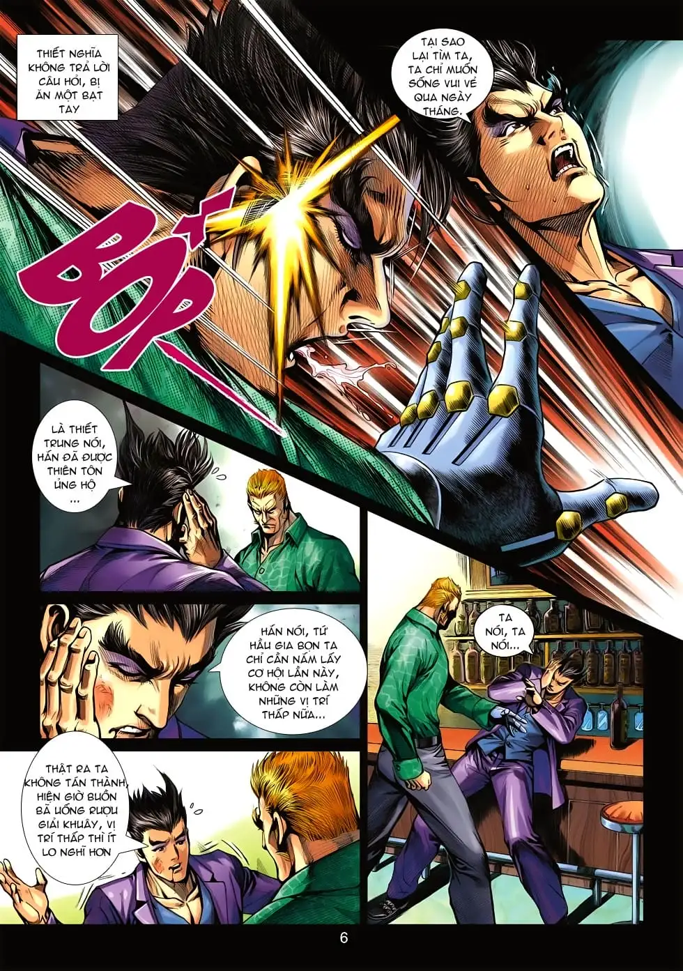 Truyện Tranh Tân Tác Long Hổ Môn trang 4