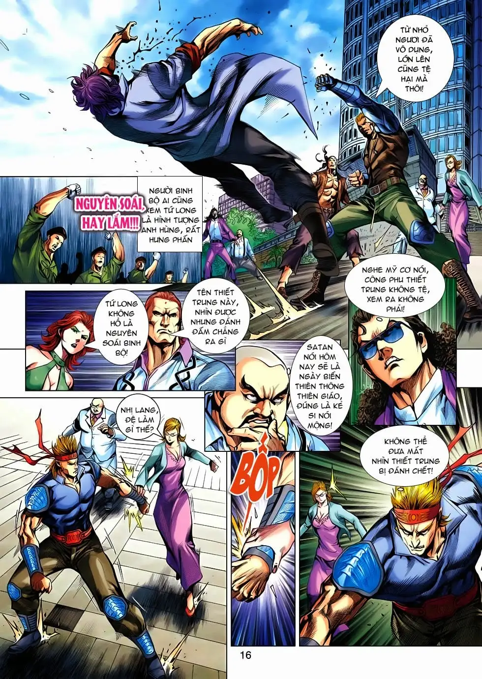 Truyện Tranh Tân Tác Long Hổ Môn trang 4