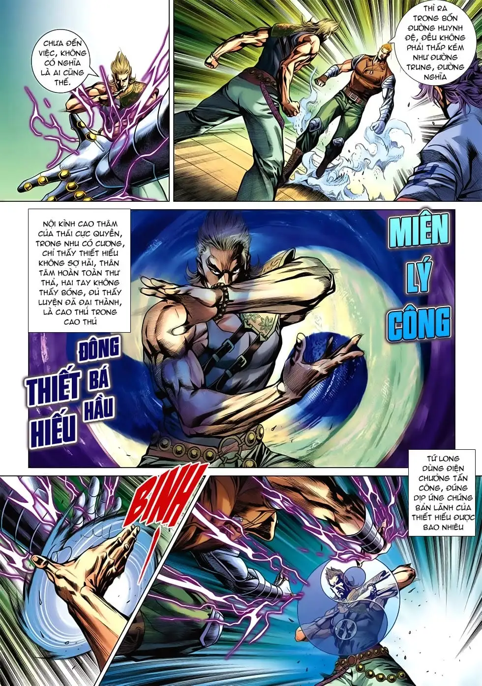 Truyện Tranh Tân Tác Long Hổ Môn trang 4