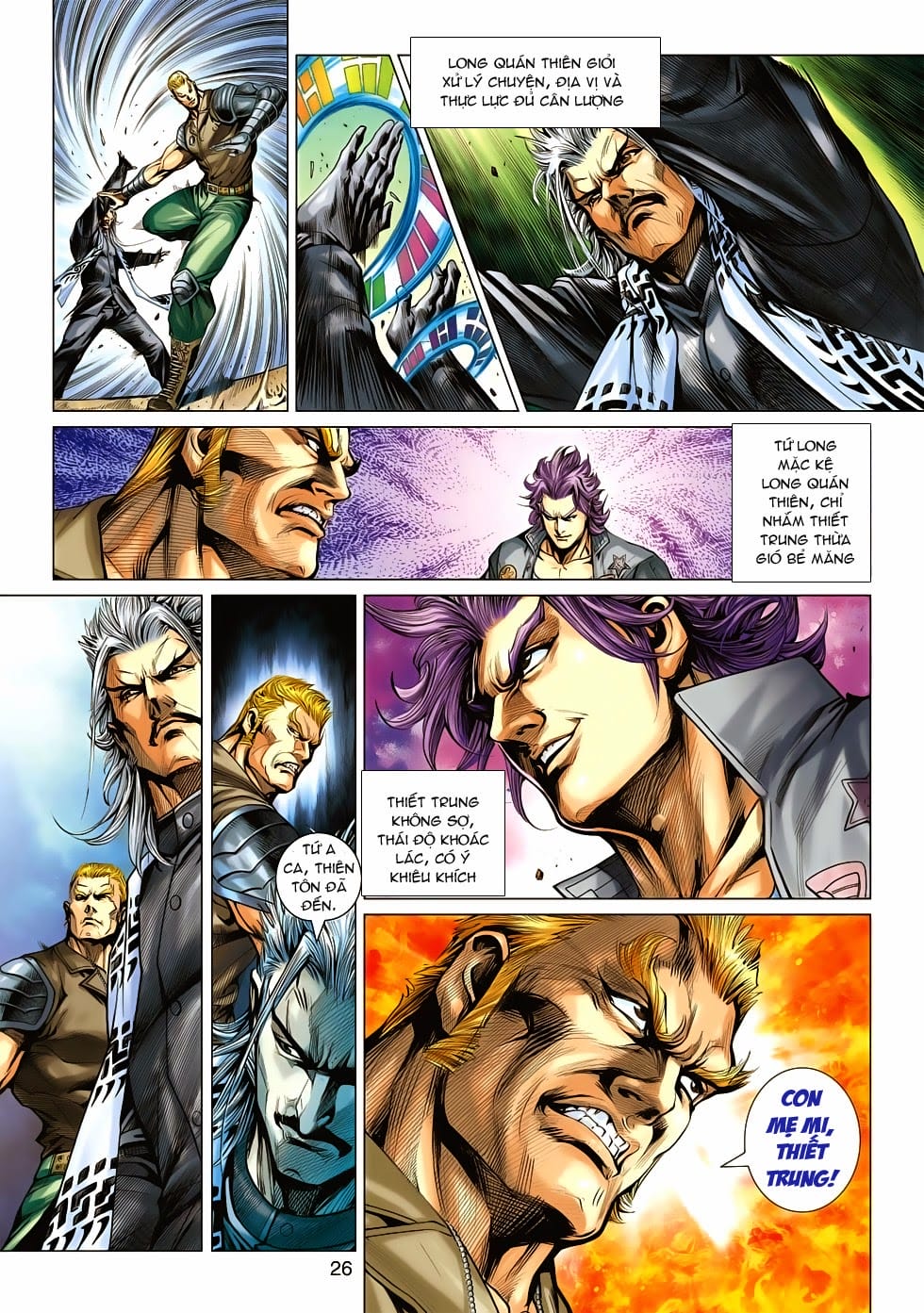 Truyện Tranh Tân Tác Long Hổ Môn trang 4