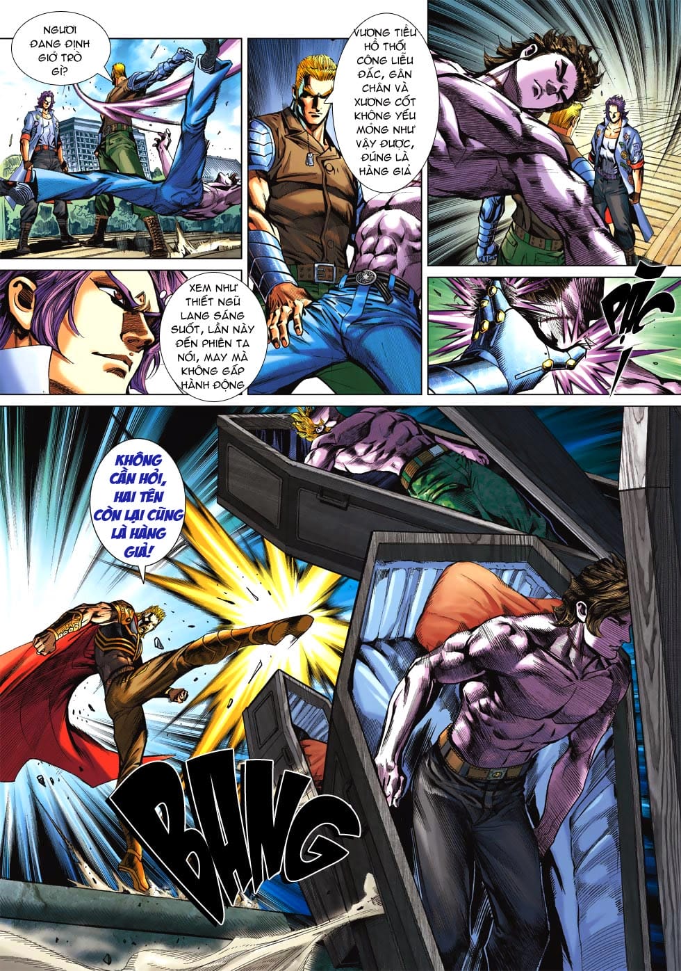 Truyện Tranh Tân Tác Long Hổ Môn trang 4