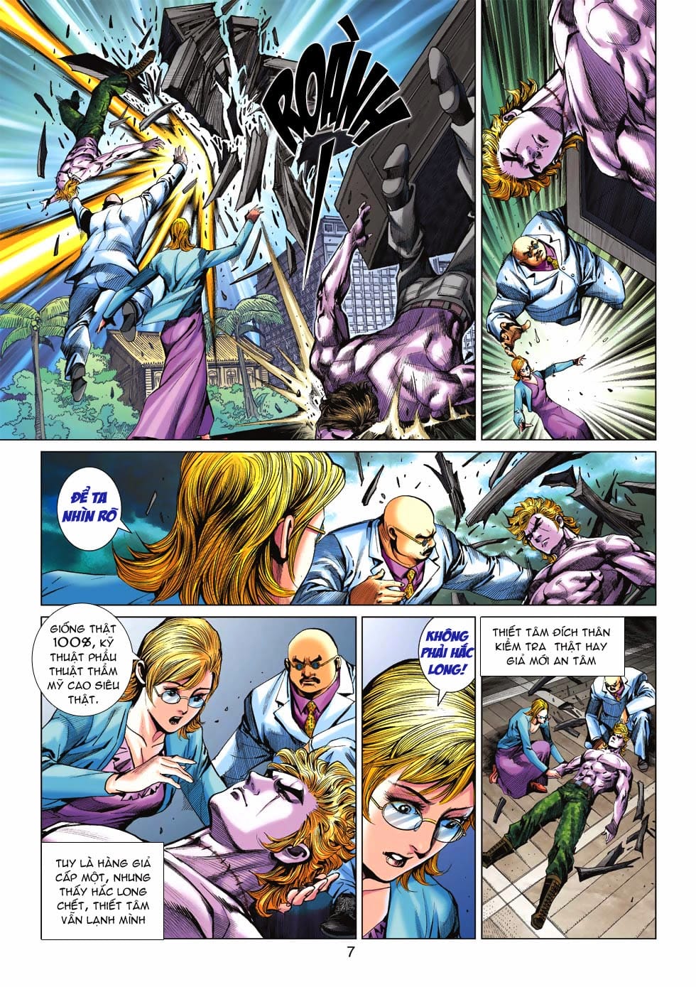 Truyện Tranh Tân Tác Long Hổ Môn trang 4