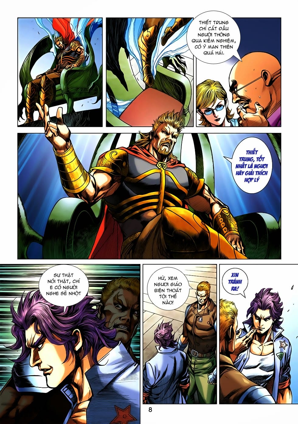 Truyện Tranh Tân Tác Long Hổ Môn trang 4