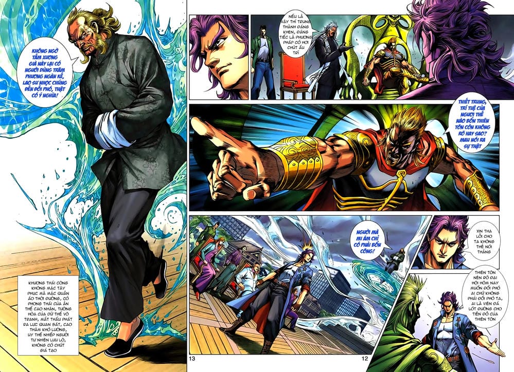 Truyện Tranh Tân Tác Long Hổ Môn trang 4