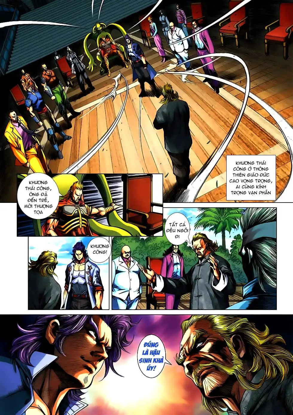 Truyện Tranh Tân Tác Long Hổ Môn trang 4