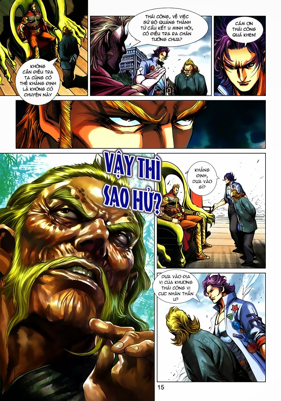 Truyện Tranh Tân Tác Long Hổ Môn trang 4