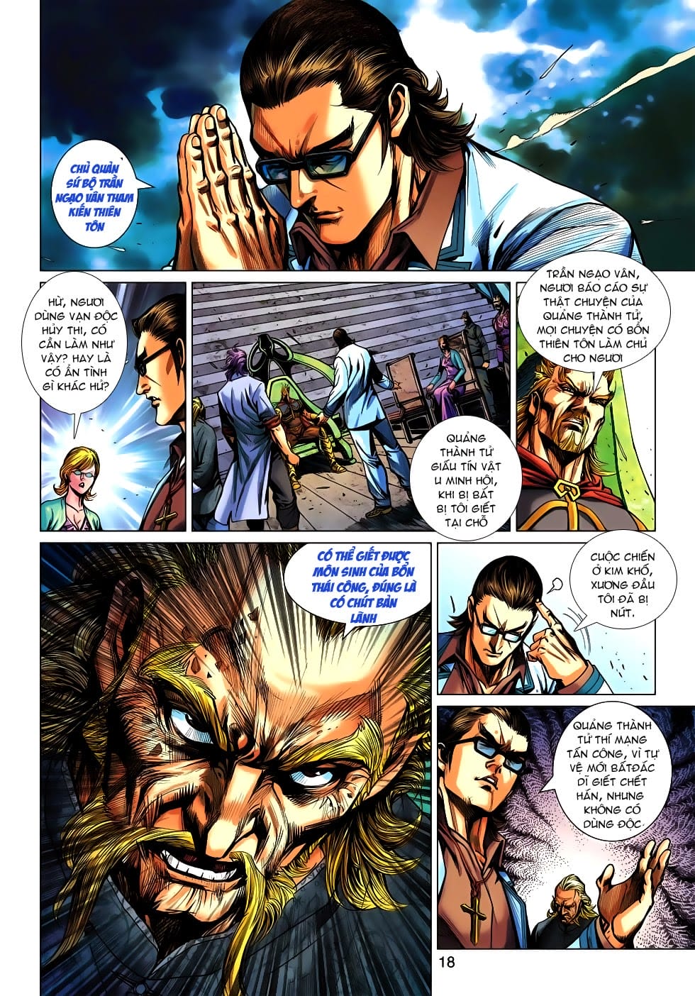 Truyện Tranh Tân Tác Long Hổ Môn trang 4