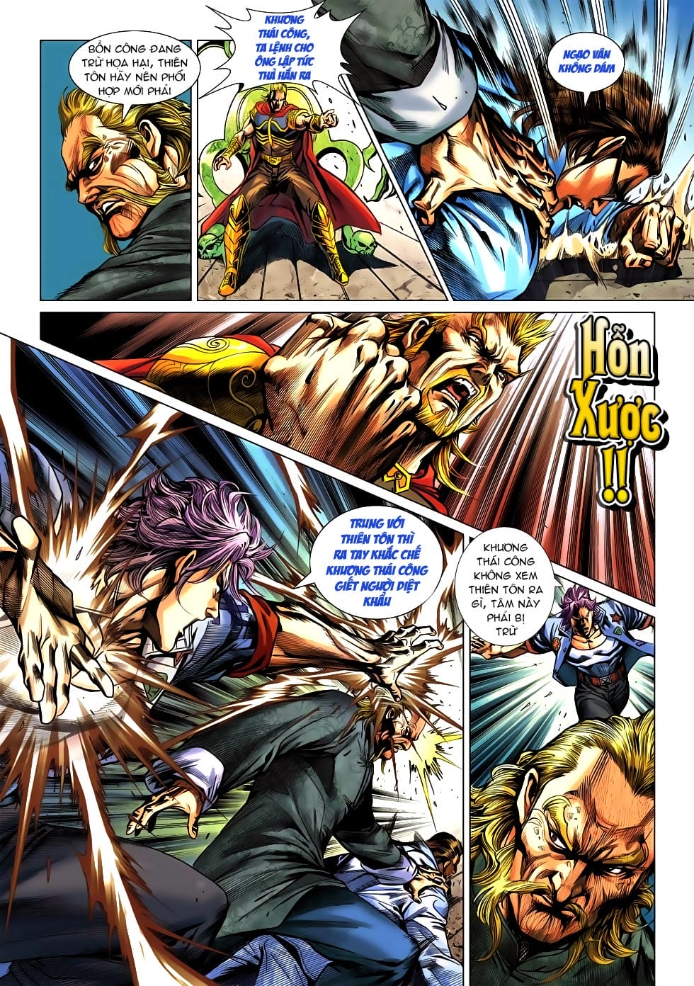 Truyện Tranh Tân Tác Long Hổ Môn trang 4