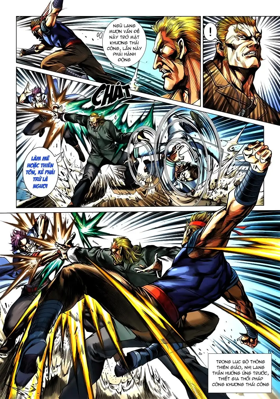 Truyện Tranh Tân Tác Long Hổ Môn trang 4