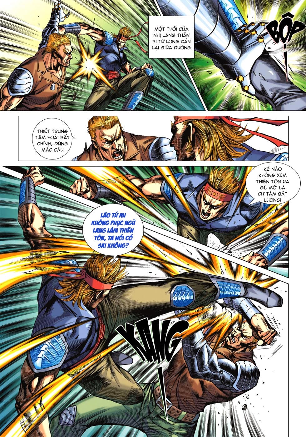 Truyện Tranh Tân Tác Long Hổ Môn trang 4