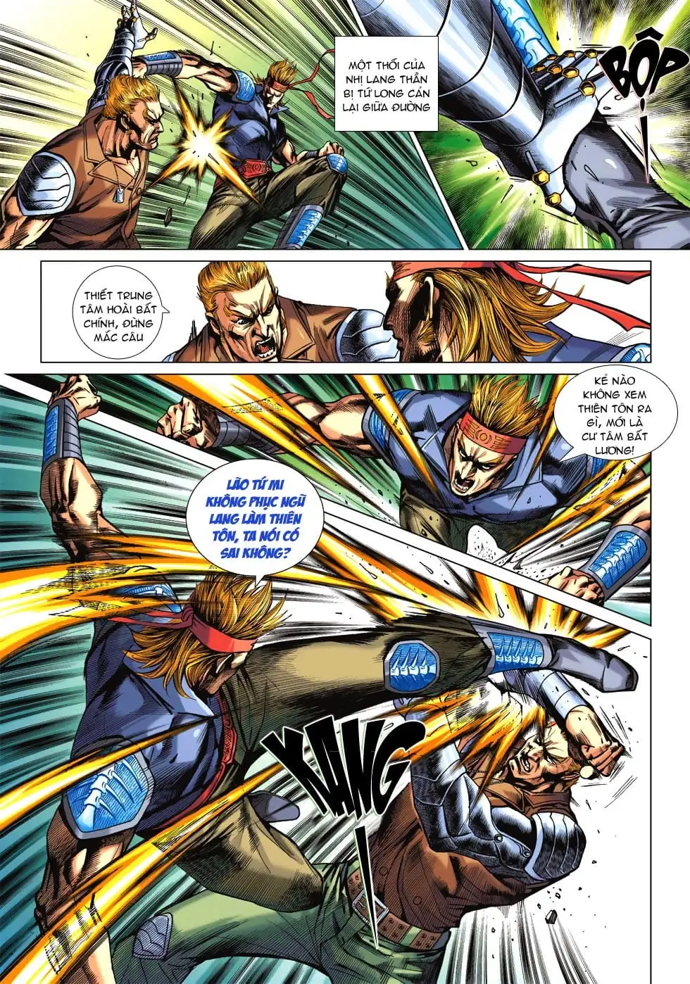 Truyện Tranh Tân Tác Long Hổ Môn trang 4