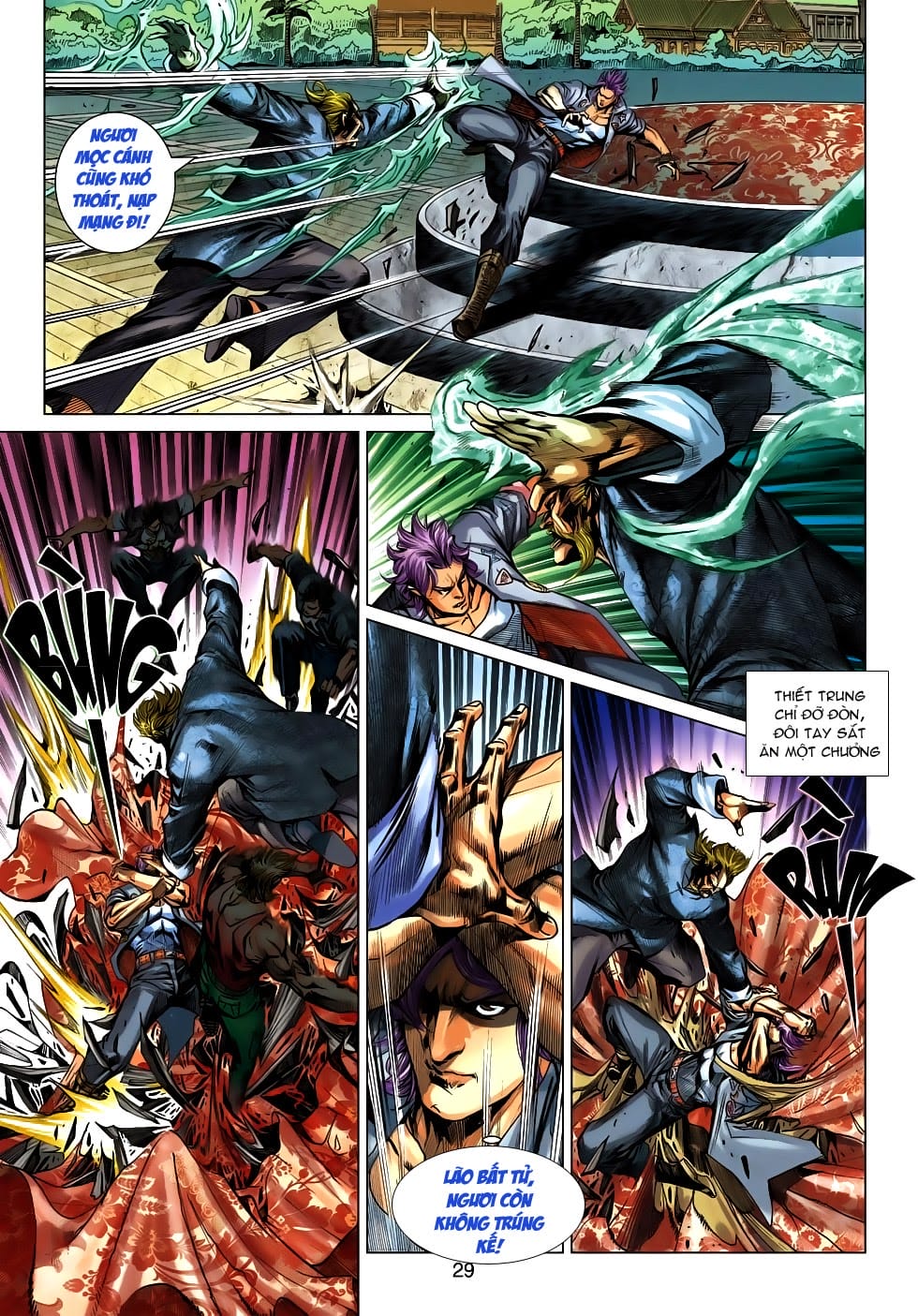 Truyện Tranh Tân Tác Long Hổ Môn trang 4