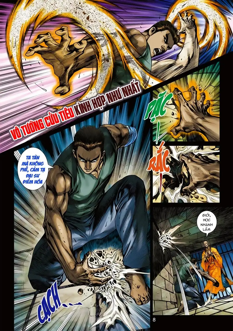 Truyện Tranh Tân Tác Long Hổ Môn trang 4