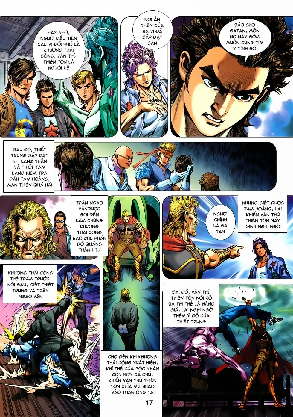 Truyện Tranh Tân Tác Long Hổ Môn trang 4