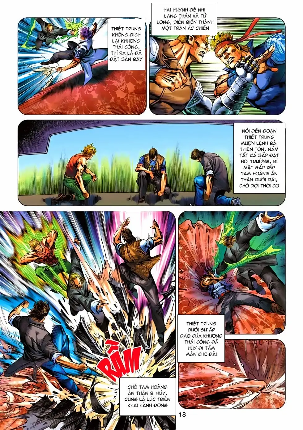 Truyện Tranh Tân Tác Long Hổ Môn trang 4