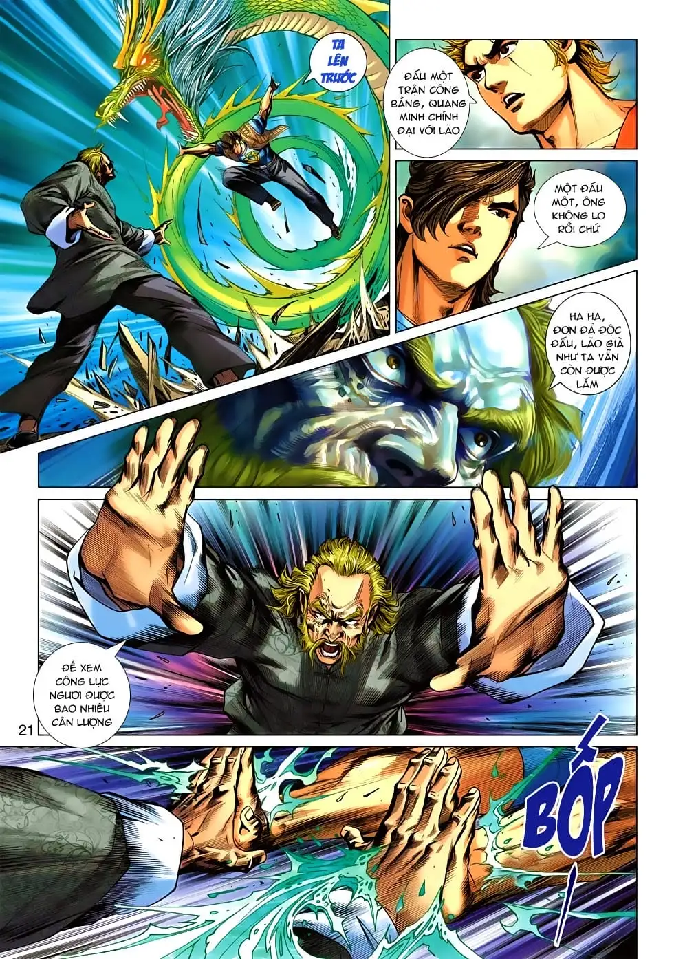 Truyện Tranh Tân Tác Long Hổ Môn trang 4