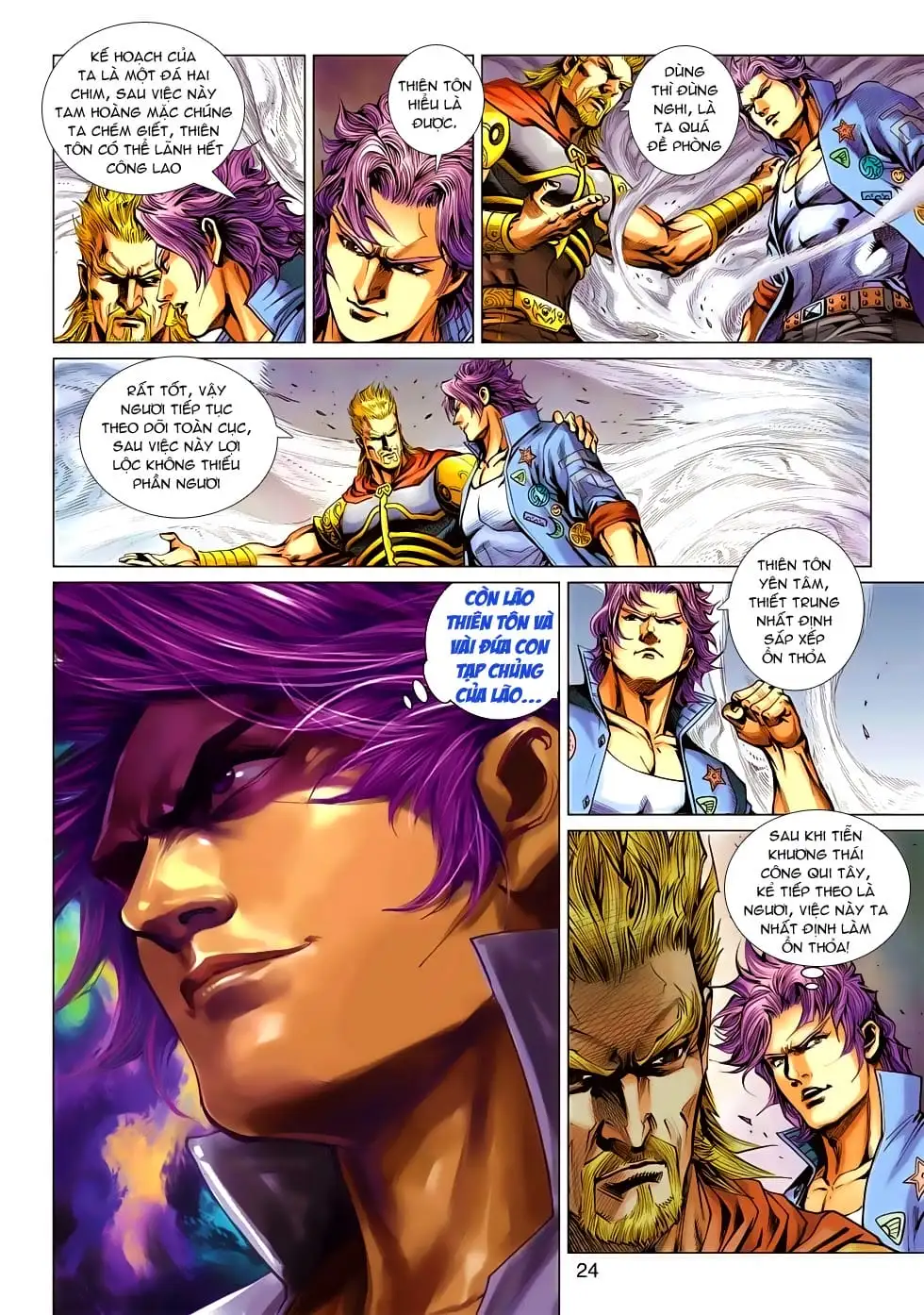 Truyện Tranh Tân Tác Long Hổ Môn trang 4